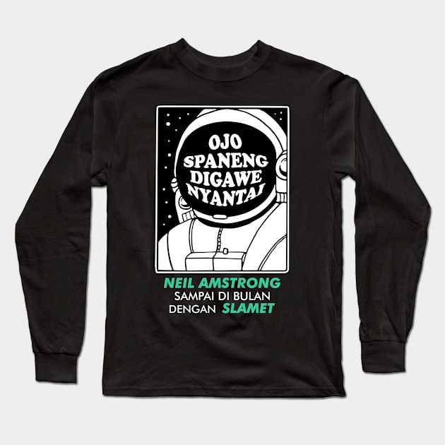 Calm Down Mate Long Sleeve T-Shirt by HDNRT